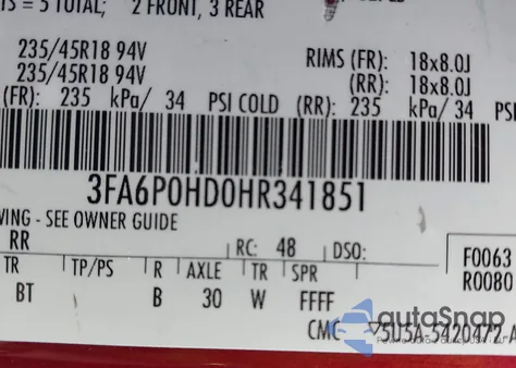 3FA6P0HD0HR341851